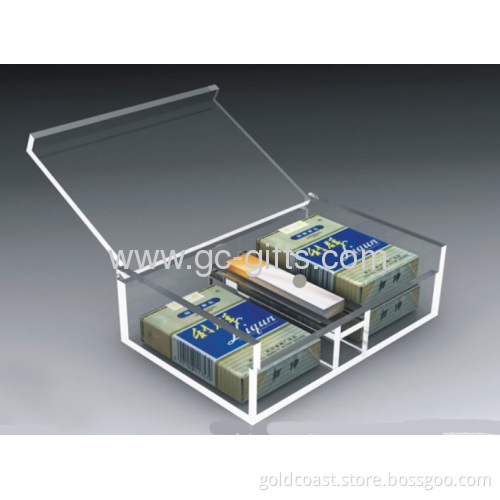 Plastic Cigar Storage Display Boxes